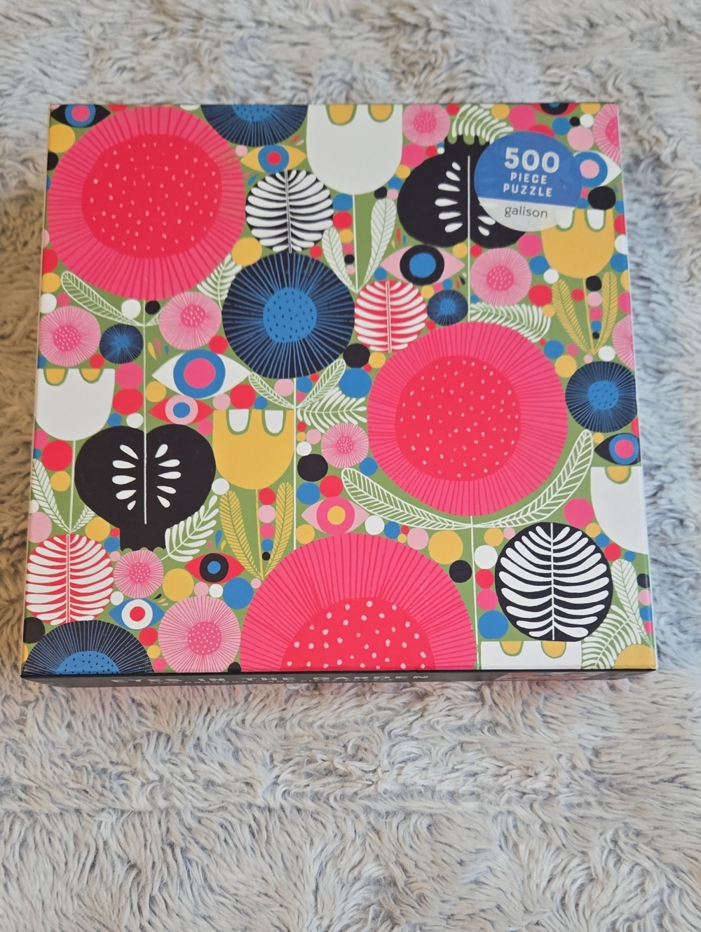 NEW Galison - Eyes In The Garden 500 Piece Puzzle